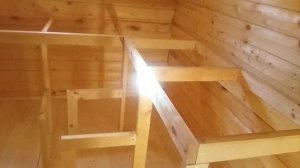 Баня из профилированного бруса. Обзор бани.