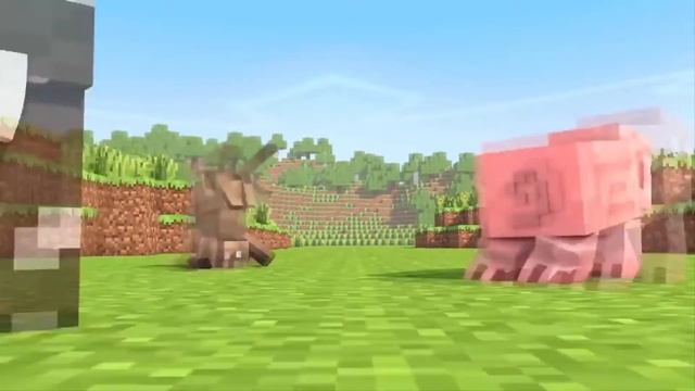 Мультик про майнкрафт #3 Когда стив не в сети мульт,прикол смотреть онлайн