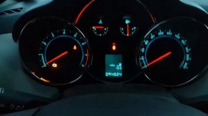 Запуск шевроле круз в мороз -37 жесть!