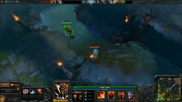 DOTA 2: Lotus Orb effects - Juggernaut, Nature's Prophet and Kunkka смотреть онлайн
