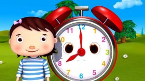 Учим время | Мои первые уроки | Детские песни | Little Baby Bum