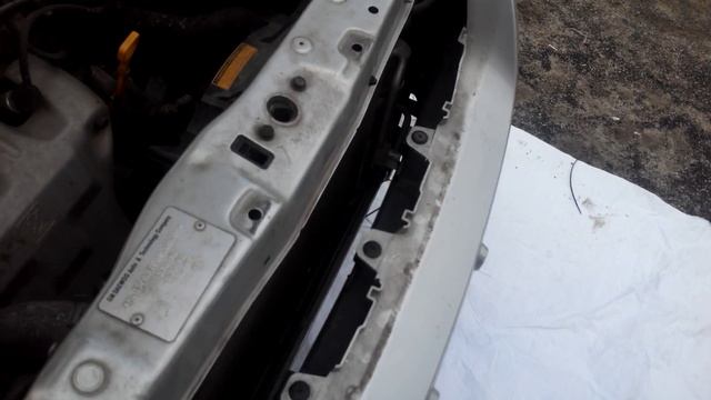 Обзор снятия бампера Шевроле Авео т250 смотреть онлайн