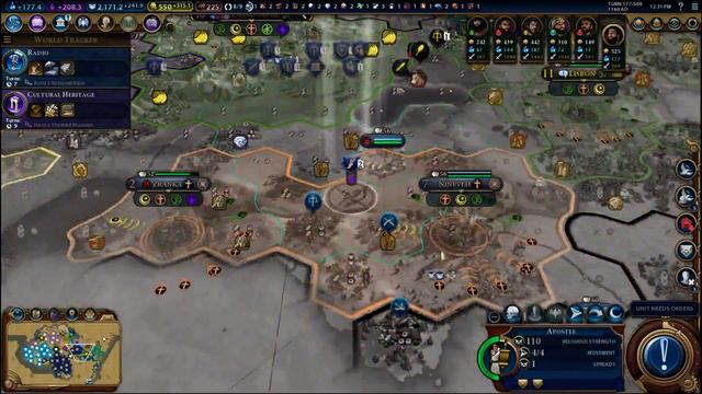 Lets Play Civilisation 6 as Ashurbanipal for Assyria - Part 6 смотреть онлайн