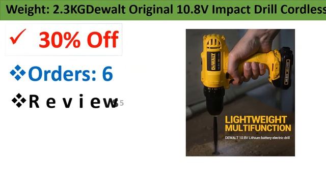 Top 5 Best DEWALT Drill Machine Review In 2021 смотреть онлайн