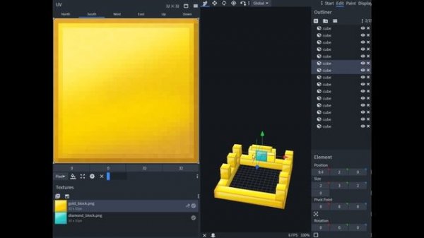 Speed model CROWN ⋙ Быстрая модель КОРОНА ⋙ BlockBench