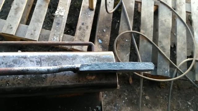 ковка дамаска на газу в гараже смотреть онлайн