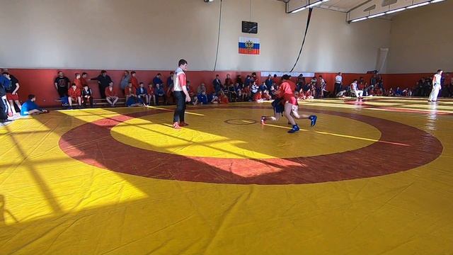 59 кг. Ларионов В. (Барнаул)- Береговой Д. (Заринск). Первенство Алтайского края по самбо до 15 лет смотреть онлайн