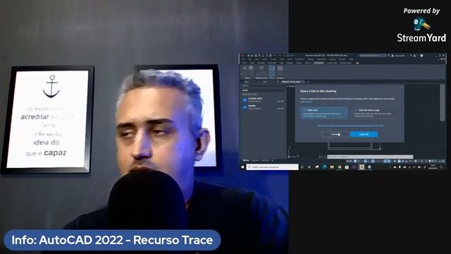 AutoCAD 2022 - TRACE, como funciona na prática? смотреть онлайн