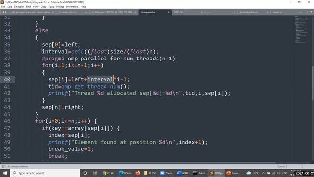 014 CPP Unit 3 searching and Prefix Sum using Parallel Programming смотреть онлайн