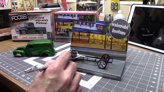 Scale Model Kustoms - USACC 40 Ford Group Build FINAL! смотреть онлайн