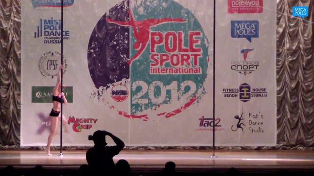 Леонтьева Ольга. Pole Sport International 2012 смотреть онлайн