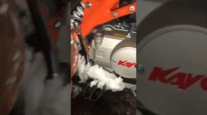 Первая замена масла на питбайке Kayo basic tt125, 7.7 моточаса