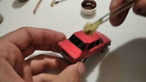 Как покрасить масштабную модель