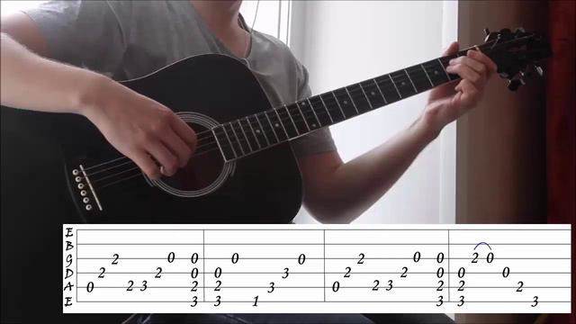 Kansas - Carry on my wayward son (tabs) guitar cover (ost Supernatural) смотреть онлайн