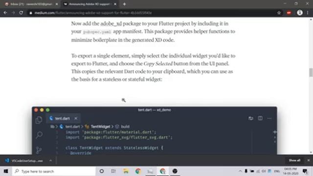 Flutter with Adobe XD: off to a great start! смотреть онлайн
