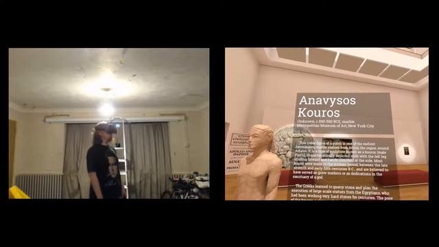 The VR Museum of Fine Art: (HTC VIVE) the Oil Paintings and Sculptures look Gorgeous! смотреть онлайн