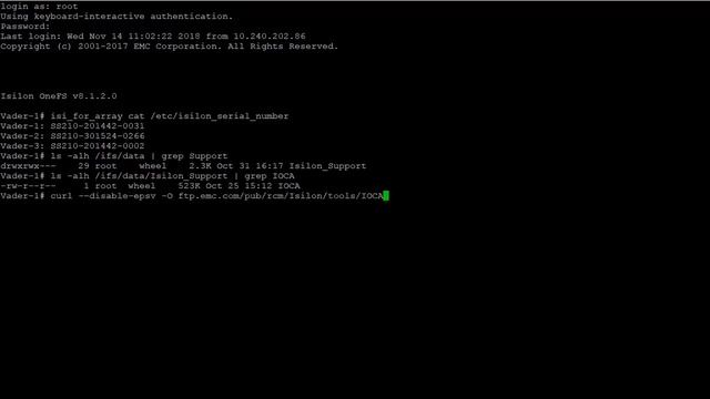 Isilon: How to Run the Isilon On-Cluster Analysis Tool (IOCA) смотреть онлайн