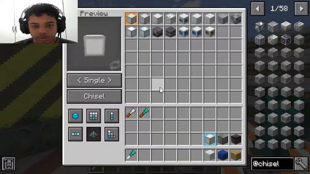 Chisel: Variedade de Blocos!!! - TUTORIAL MINECRAFT MOD 07# PT BR смотреть онлайн