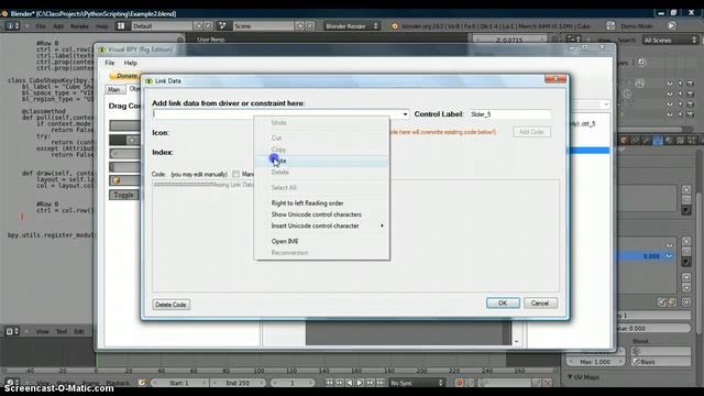 Visual BPY (Rig Edition) Tutorial Part 3 смотреть онлайн