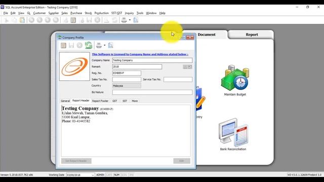 SQL Accounting System(C)-SST- Upgrade and Important Setting for Non-SST User смотреть онлайн
