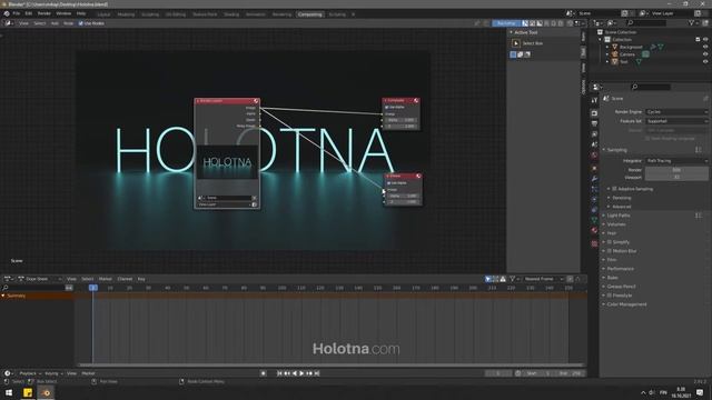How to Make an Object Glow in Blender смотреть онлайн