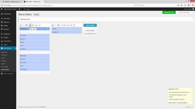 WordPress admin menu aanpassen смотреть онлайн