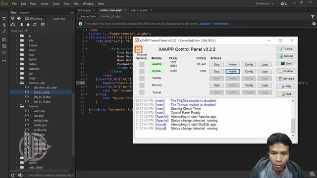 Input data PHP MySql - CRUD #2, Web Programming (HTML PHP MySql) смотреть онлайн