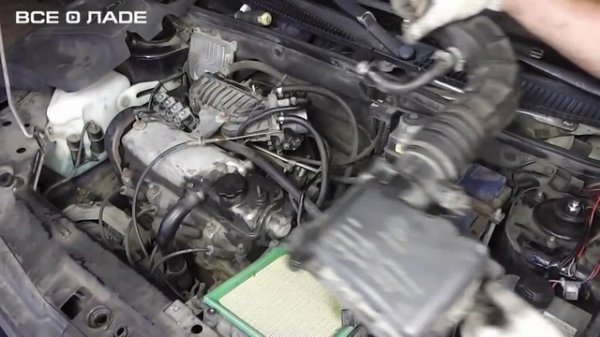 Замена масла в коробке Лада Калина