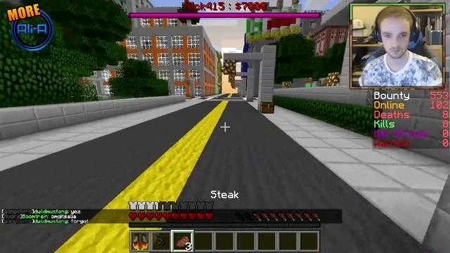 Minecraft GTA 5 Mod - Episode #2 w/ Ali-A! - "GOLD GUNS!" смотреть онлайн