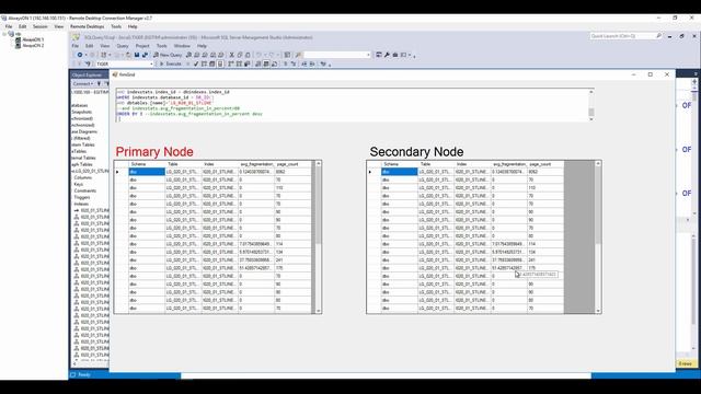 SQL Server Always On-7 Secondary Node kapalı iken Index oluşturma ve Index Rebuild etme смотреть онлайн