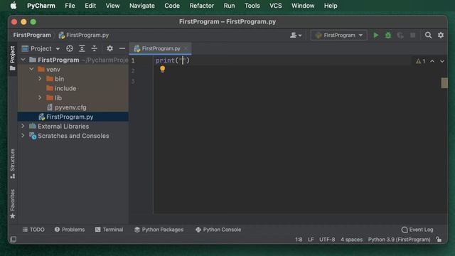 Python Fundamentals: First Program смотреть онлайн