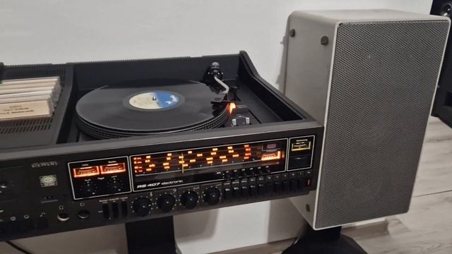 HI-Fi music centrum siemens RS 407 electronic + Braun L710 смотреть онлайн