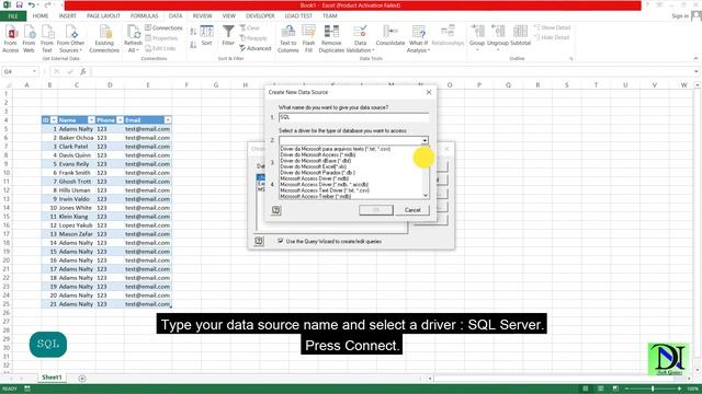 How to Connect SQL Query to Excel Tamil смотреть онлайн