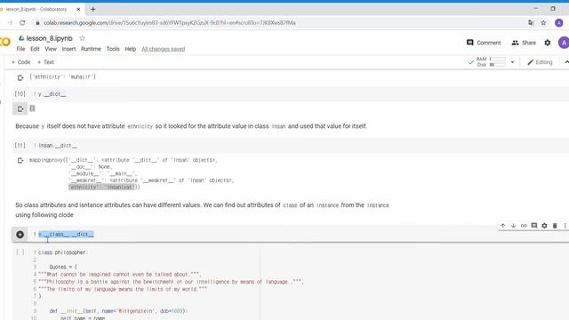 class vs instance attributes methods in python | OOP tutorial in python in URDU/HINDI | Lesson 8 смотреть онлайн