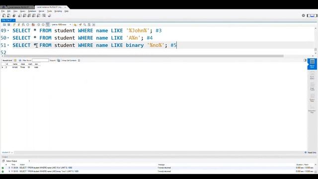SQL LIKE query to use wildcards to partially match strings with combination of AND OR NOT смотреть онлайн