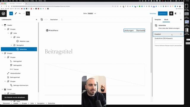 WordPress 5.9 - Full Site Editing - Review & Erklärung mit dem Twenty Twenty-Two Theme смотреть онлайн