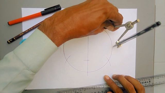 how to draw heptagon septagon 7 sides shape geometry lesson смотреть онлайн