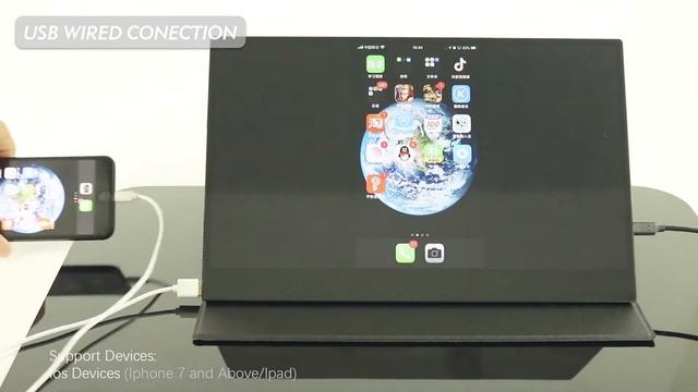 15 6 inch 1080P touchscreen portable wireless monitor S33 смотреть онлайн