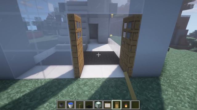 Майнкрафт (Minecraft) - Как построить современный дом в Майнкрафт 4K смотреть онлайн