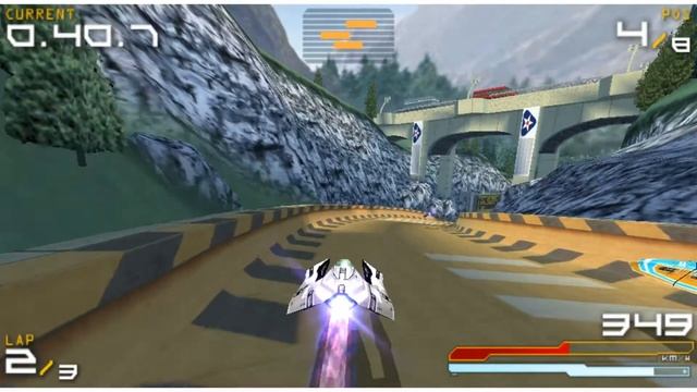 Wipeout Pure PSP Gameplay смотреть онлайн