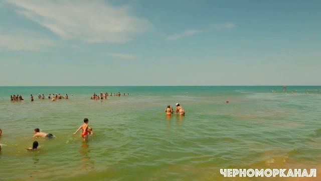 #Витязево 2022 ? Обзорная прогулка от пляжа "Жемчужина России" к пляжу Витязь у Паралии смотреть онлайн