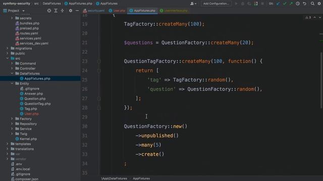 Customizing the User Class - Symfony 5 Security- Authenticators - SymfonyCasts смотреть онлайн