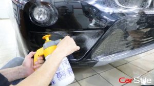Как клеить антигравийную пленку на передний бампер! Полиуретан LLumar ppf