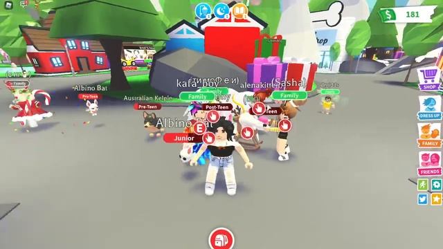 Зимнее обновление АДОПТ МИ РОБЛОКС с подписчикам СТРИМ Котёнок Кэт и kafa boy ADOPT ME ROBLOX смотреть онлайн