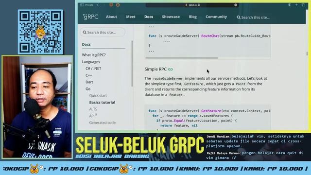 ? Seluk-beluk gRPC Bagian 2 - Edisi belajar bareng смотреть онлайн