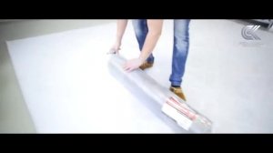 Монтаж огнезащиты Logicroof NG на ПВХ мембрану