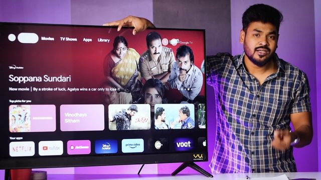 VU Premium TV 2023 Model Review in Telugu смотреть онлайн
