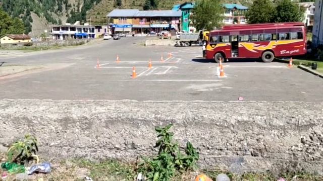 Heavy Driving Licence Test ???|| trial on bus ???|| How To Pass Driving Licence Trial??? смотреть онлайн