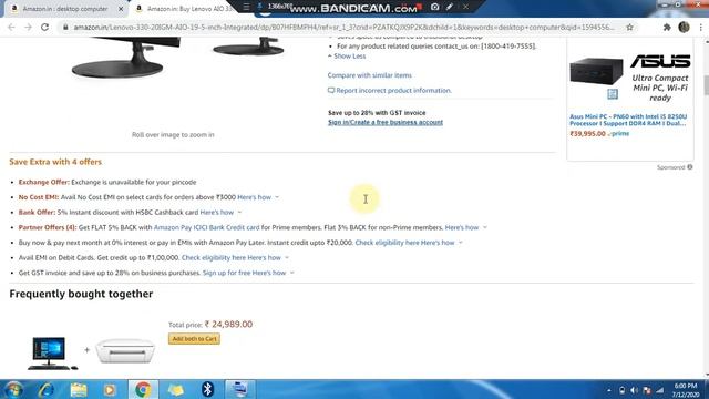 Lenovo AIO 330 F0D7001AIN 19.5-inch All-in-One Desktop (J4005/4GB/1TB/DOS/Integrated Kuchh Jaano смотреть онлайн