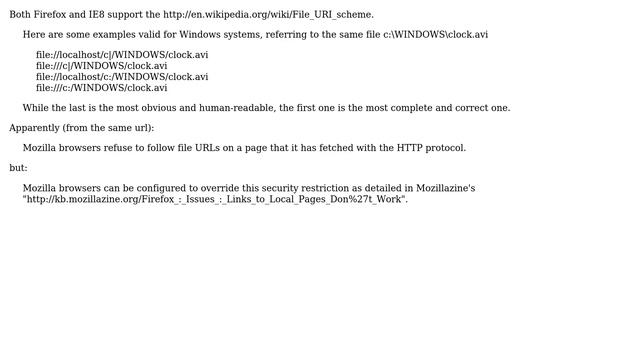 Open a direct file on the hard drive from Firefox (file:///) (2 Solutions!!) смотреть онлайн